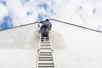 Peinture extérieure à Montlauzun — façades et ravalement